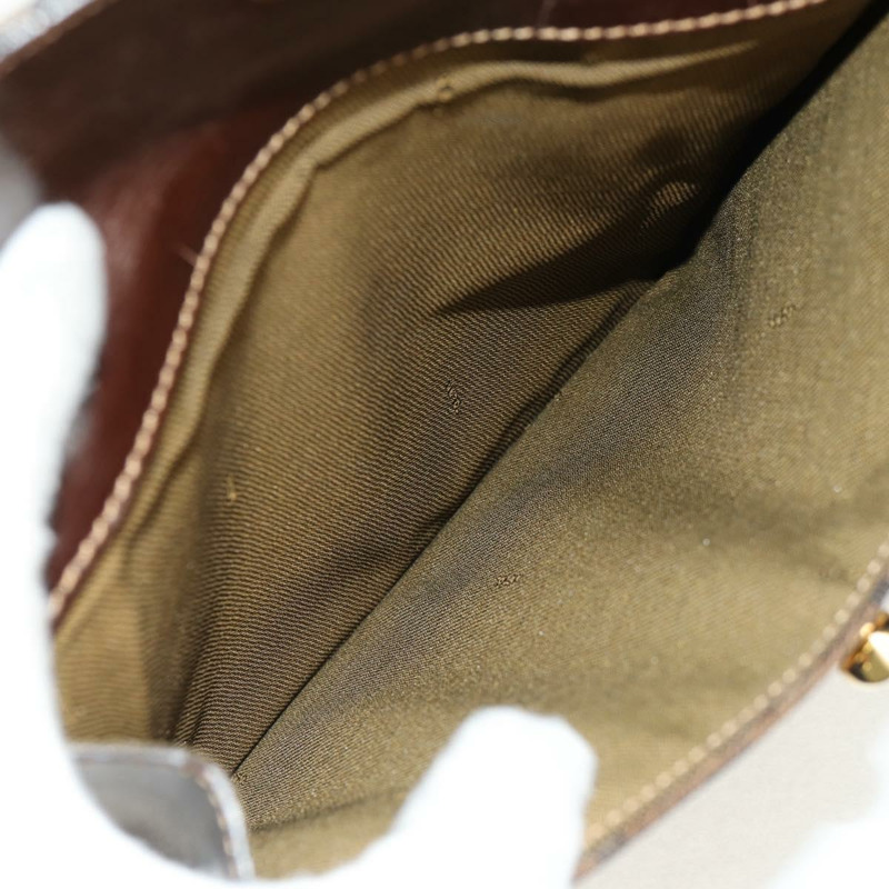 【日本直送】FENDI Zucca帆布手提包 黑色棕色 正品 156483V-10