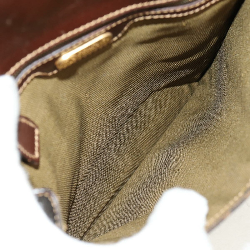 【日本直送】FENDI Zucca帆布手提包 黑色棕色 正品 156483V-21