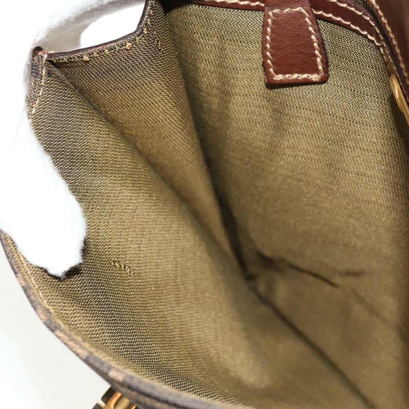 【日本直送】FENDI Zucca帆布手提包 黑色棕色 正品 156483V-23