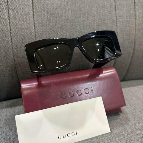 💎Han's house精品服飾💎GUCCI 古馳 中性 墨鏡 眼鏡 無度數 現貨 原價180300