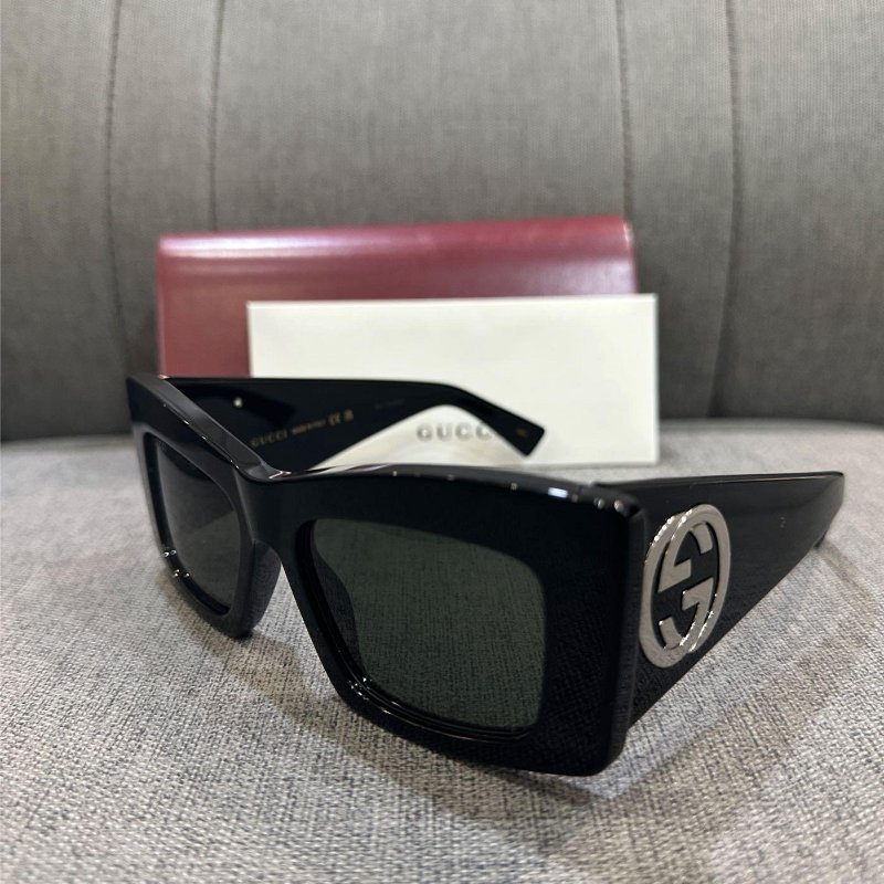 💎Han's house精品服飾💎GUCCI 古馳 中性 墨鏡 眼鏡 無度數 現貨 原價180300-2