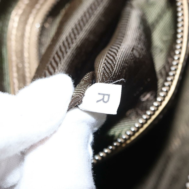【日本直送】PRADA Race 手提包 皮革 金色 正品 156645SAM-10