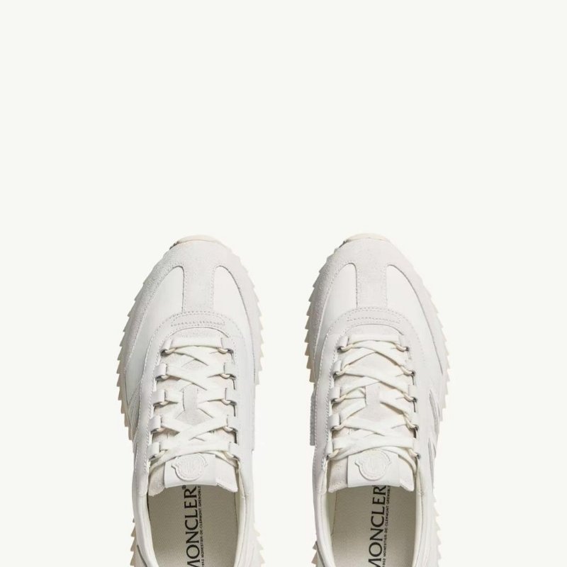 💎Han's house精品服飾💎MONCLER Pacey 小白 皮 鞋現貨 UK 9 ~ 11 原價22000-1