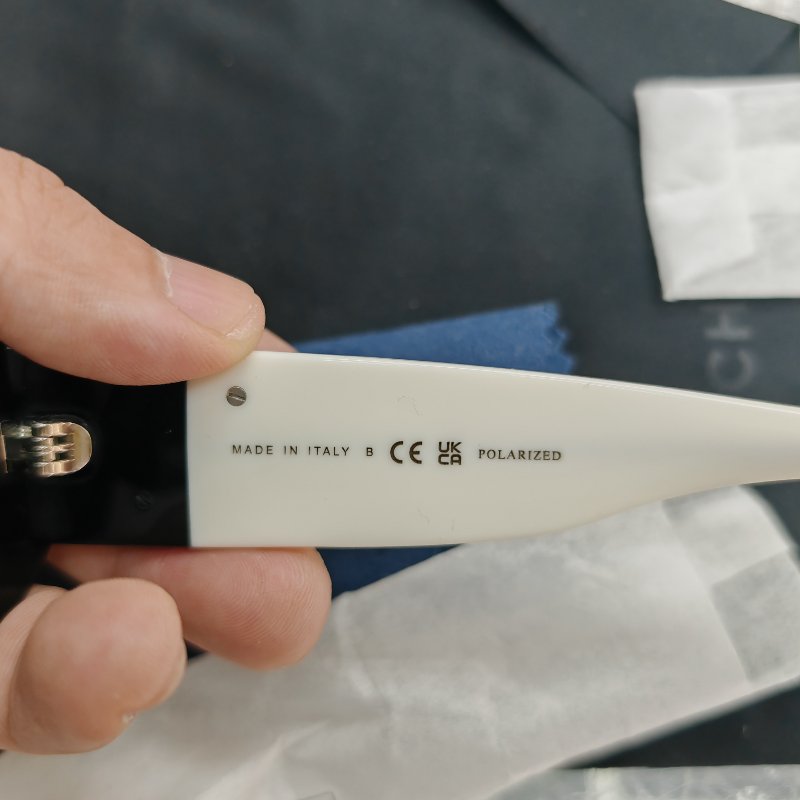 Chanel 香奈兒 黑白配色熊貓墨鏡-4