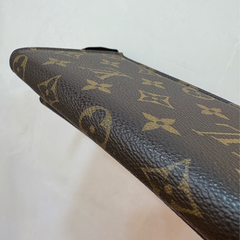 LV 老花 曼哈頓拉鍊長夾-4