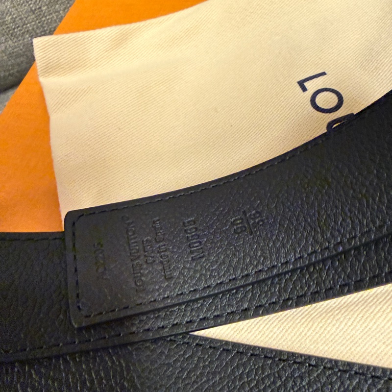 lv 老花皮帶 兩面用90公分 沒用過!🥹🥹-5