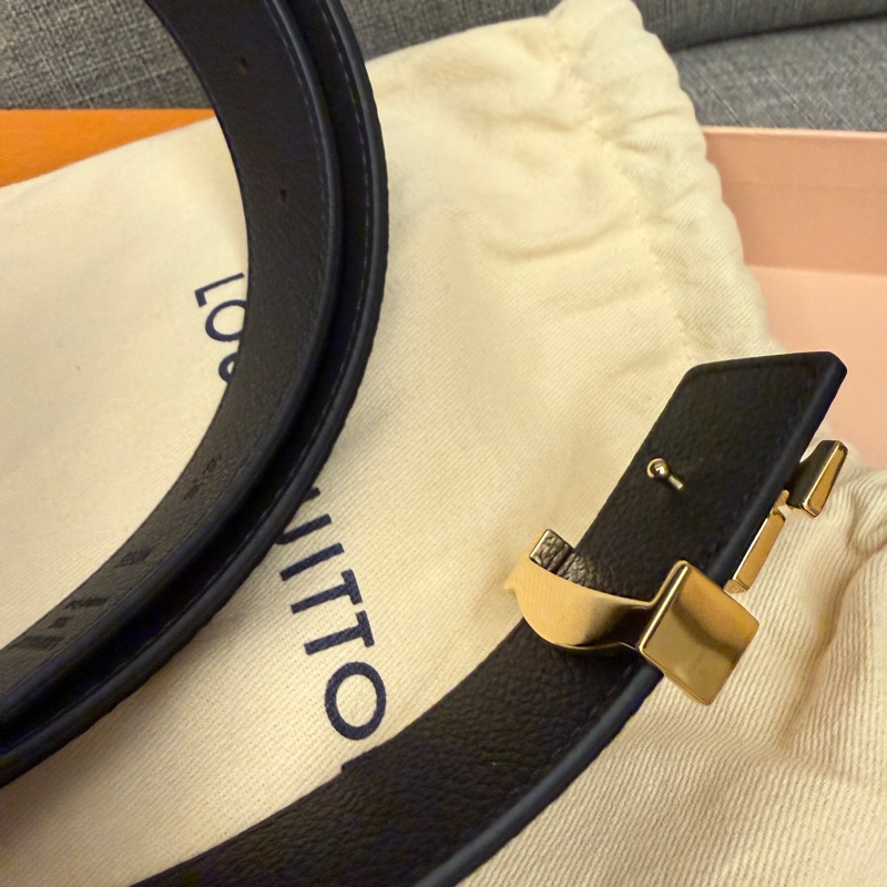 lv 老花皮帶 兩面用90公分 沒用過!🥹🥹-6
