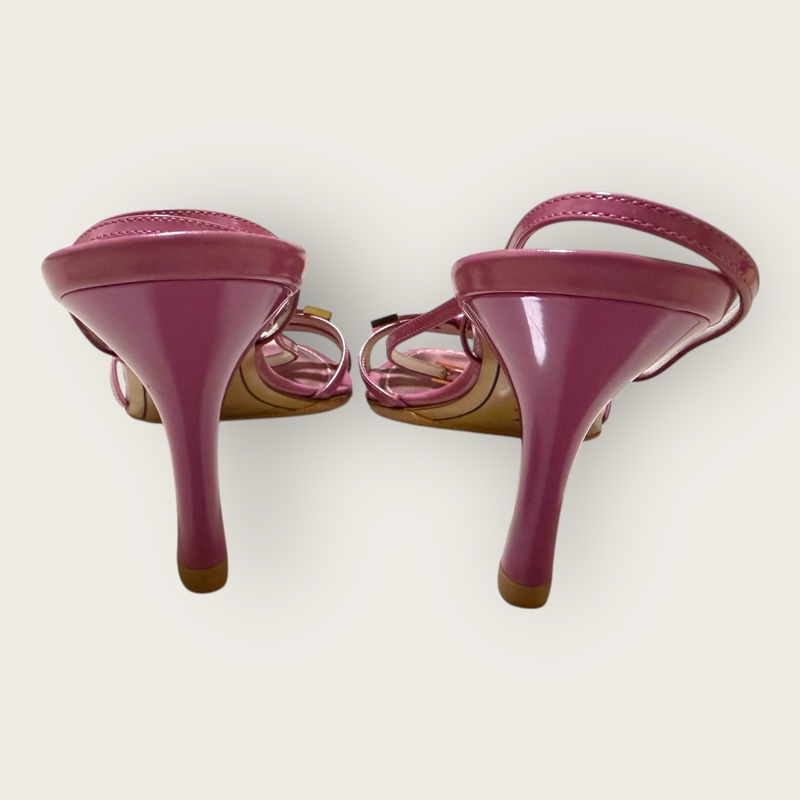 Louis Vuitton 二手閒置 高根涼鞋 現況販售 37號半-8