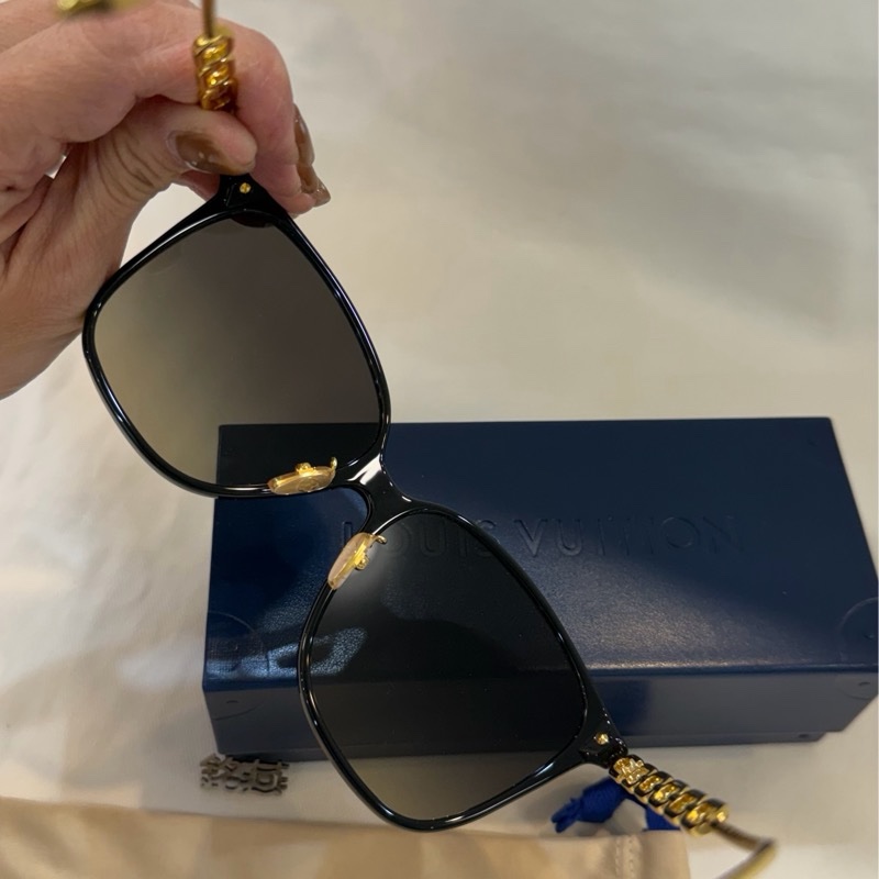 Z2826U My LV Chain Two Cat Eye 太陽眼鏡-17