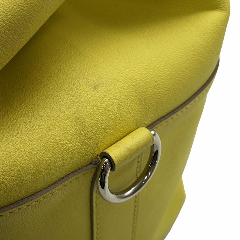 愛馬仕 Hermès Toolbox 26 青檸色/Swift 手提包,帶 Q 印記和兩用肩包-6