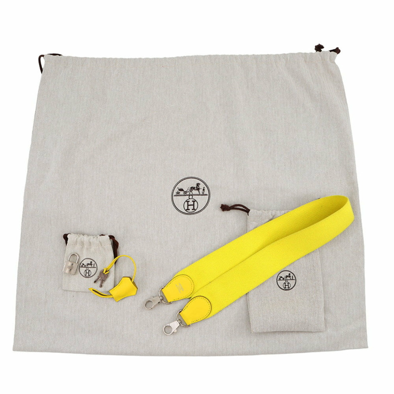 愛馬仕 Hermès Toolbox 26 青檸色/Swift 手提包,帶 Q 印記和兩用肩包-16