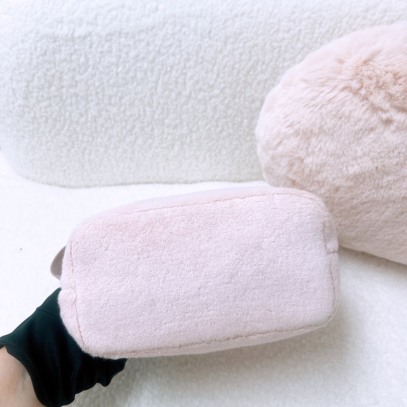 Miu miu spirit 粉色毛巾腋下包/肩背包-2