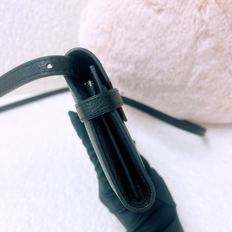 Hermes 黑銀kelly to go平替/ 凱莉長夾-3