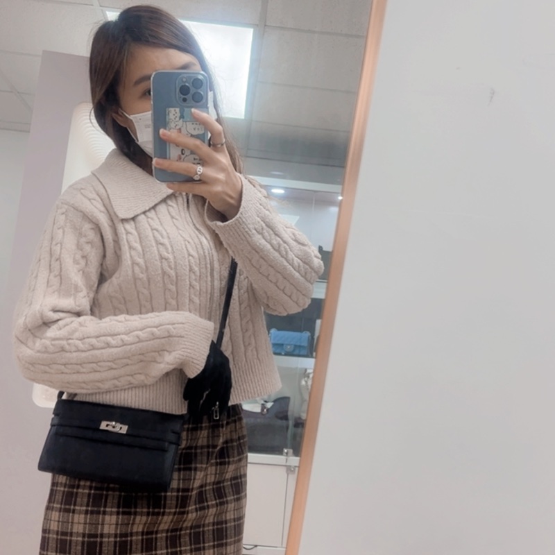 Hermes 黑銀kelly to go平替/ 凱莉長夾-13