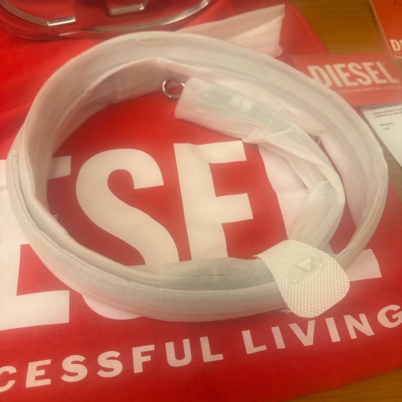 Diesel 1DR 銀色叮噹包-10