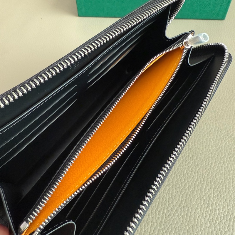 「M.Y精品」 goyard 戈雅 ㄇ拉長夾 經典款 拉鏈長夾-7