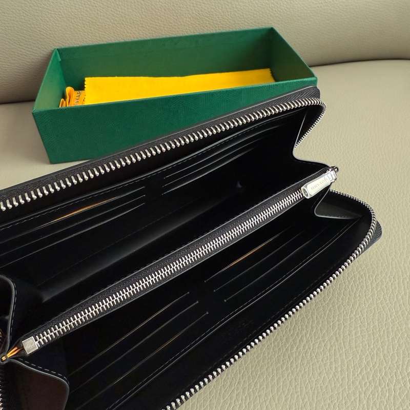 「M.Y精品」 goyard 戈雅 ㄇ拉長夾 經典款 拉鏈長夾-16