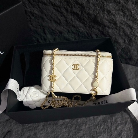 Chanel盒子包 琺瑯肩帶