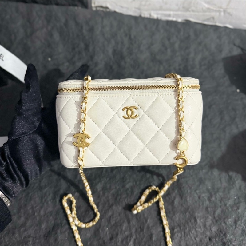 Chanel盒子包 琺瑯肩帶-1
