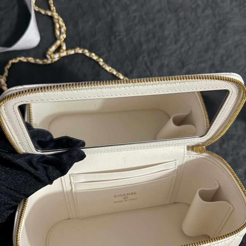 Chanel盒子包 琺瑯肩帶-6