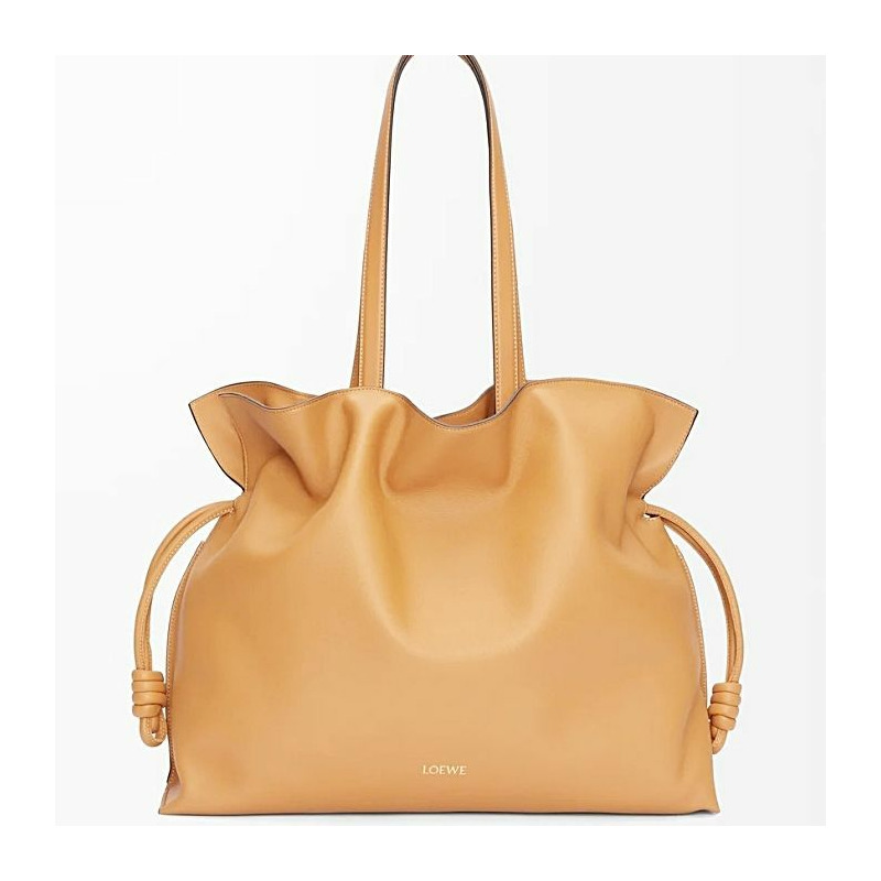 LOEWE 納帕皮革弗拉明戈手拿包，特大號，411X12X38，2586-8