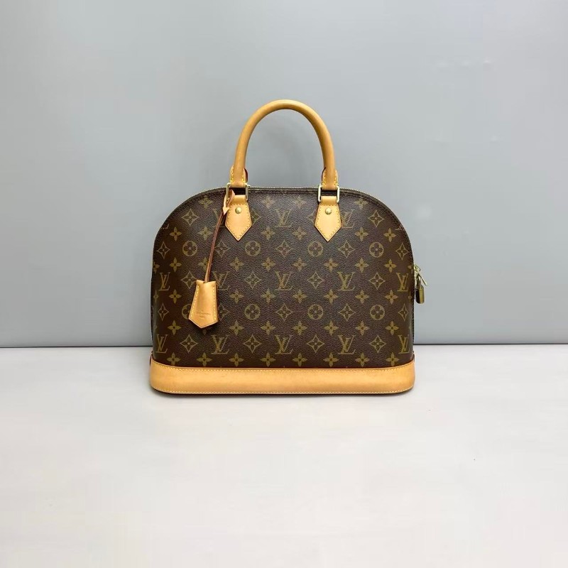 LV Alma 中號 老花手提包-0