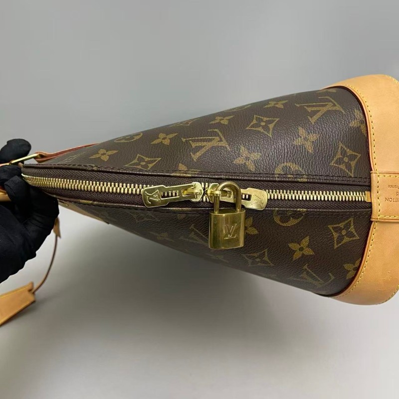 LV Alma 中號 老花手提包-3