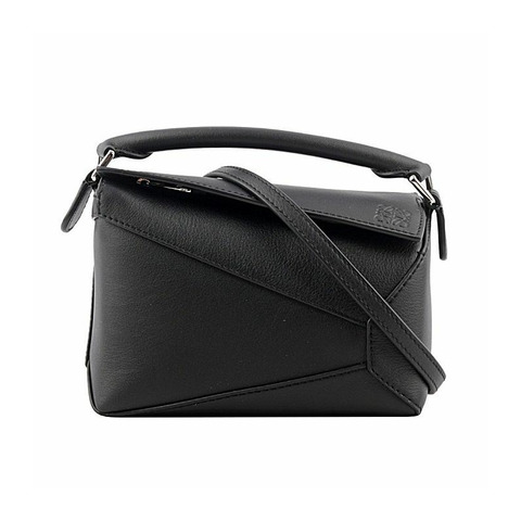 LOEWE 經典小牛皮迷你拼圖邊包 A510P88X26 1100