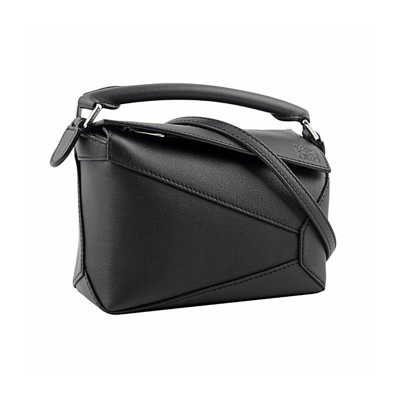 LOEWE 經典小牛皮迷你拼圖邊包 A510P88X26 1100-1