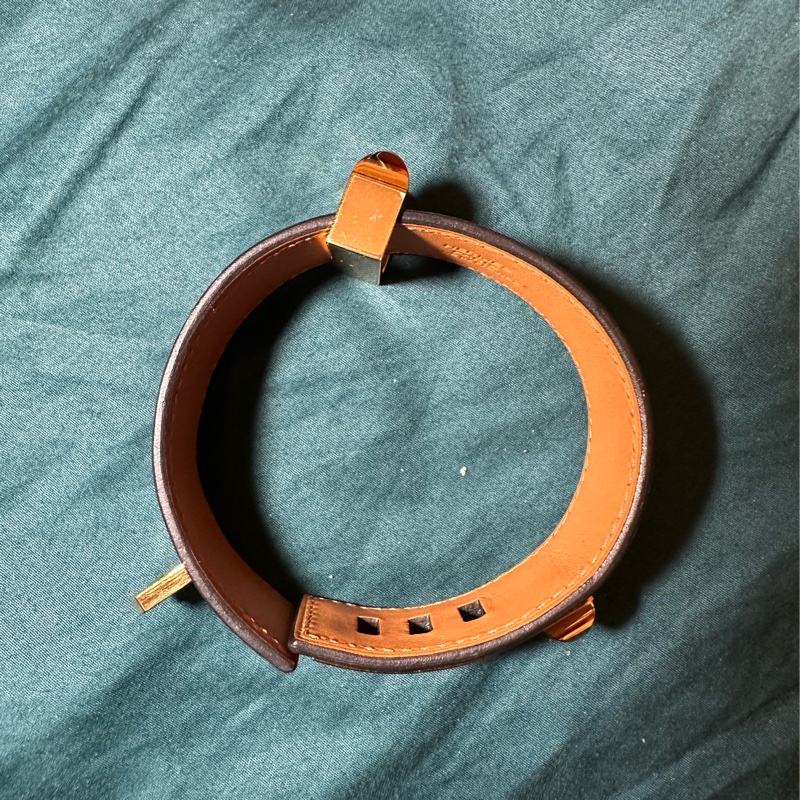 HERMES 愛馬仕 海軍藍 Collier de Chien 24手環-7