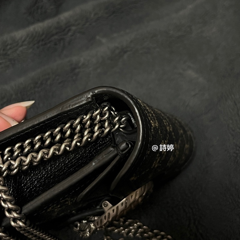 Gucci 單寧牛仔黑酒神mini-3