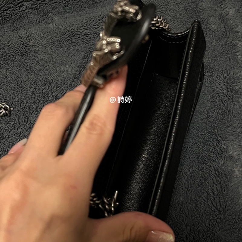 Gucci 單寧牛仔黑酒神mini-8