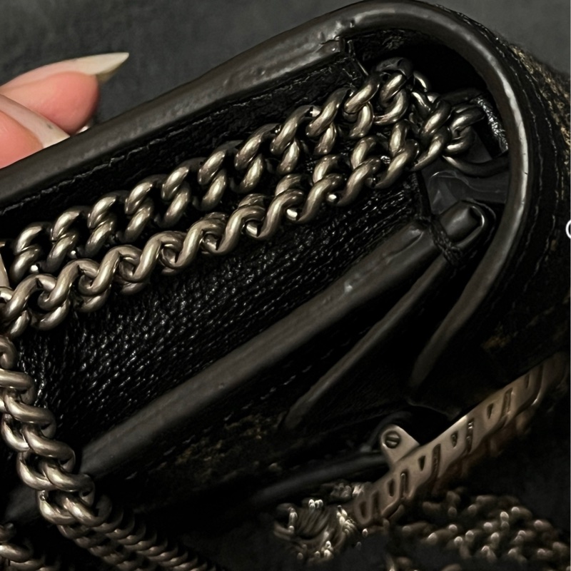 Gucci 單寧牛仔黑酒神mini-10