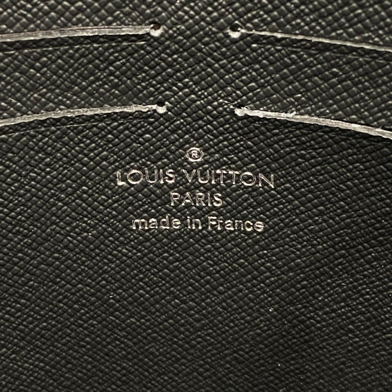 路易威登 Monogram Eclipse Pochette Voyage MM 手拿包 M61692 黑色男士-4