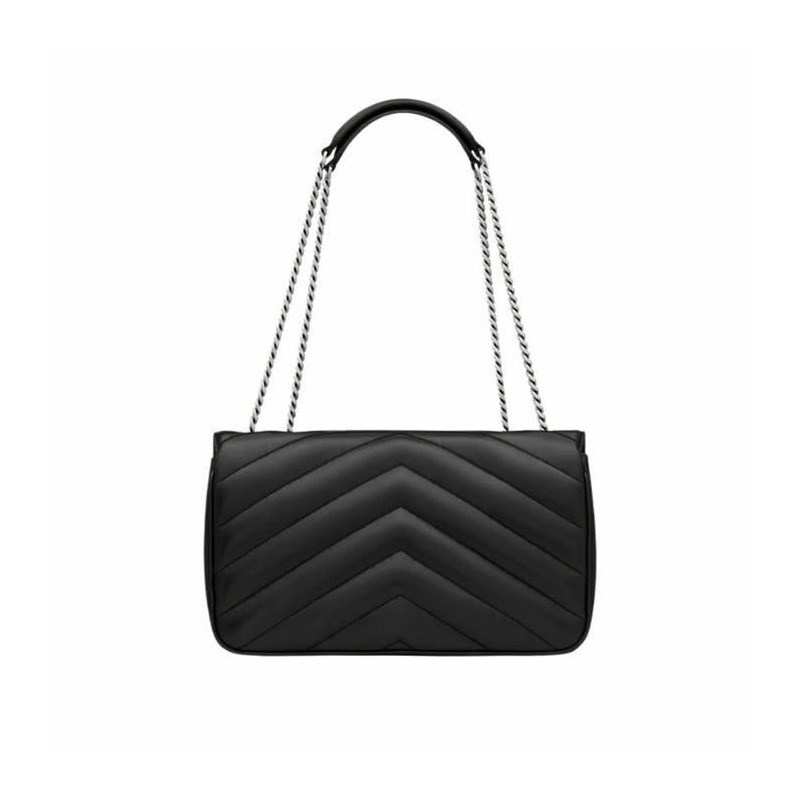 SAINT LAURENT Saint Laurent Loulou 中型羊皮包 801439AAE4Y1000-2