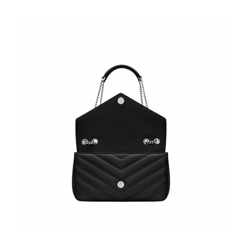 SAINT LAURENT Saint Laurent Loulou 中型羊皮包 801439AAE4Y1000-4