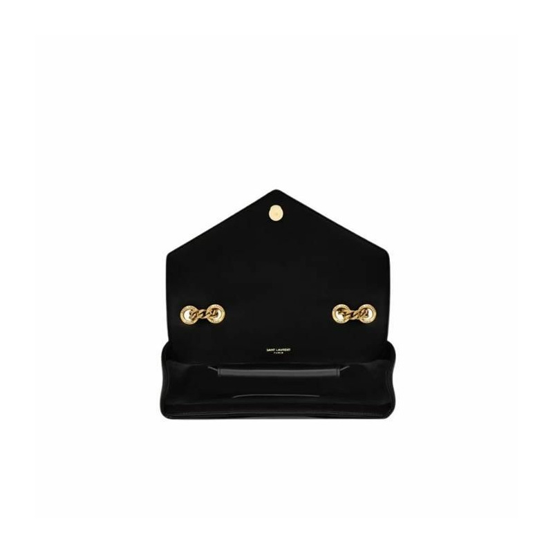 SAINT LAURENT 聖羅蘭 黑色 801437AAEAX1000-5