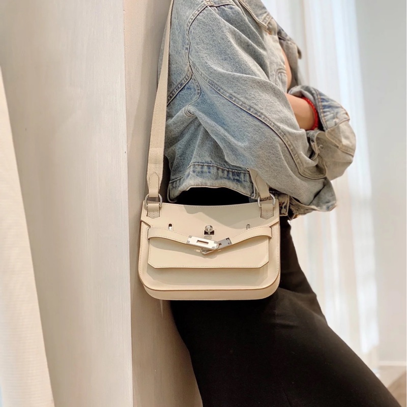 ✨Hermes mini jypsiere 冰川白銀扣 99新 有購證🤍-2