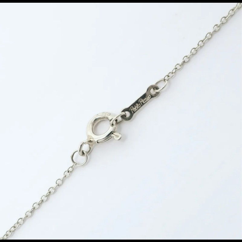 Tiffany & Co 織帶愛心項鍊-7