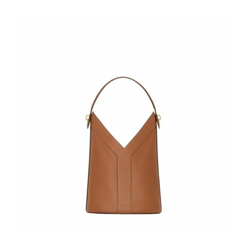 SAINT LAURENT 皮革 Y 型頂部手柄水桶包 840891AAT716359-0