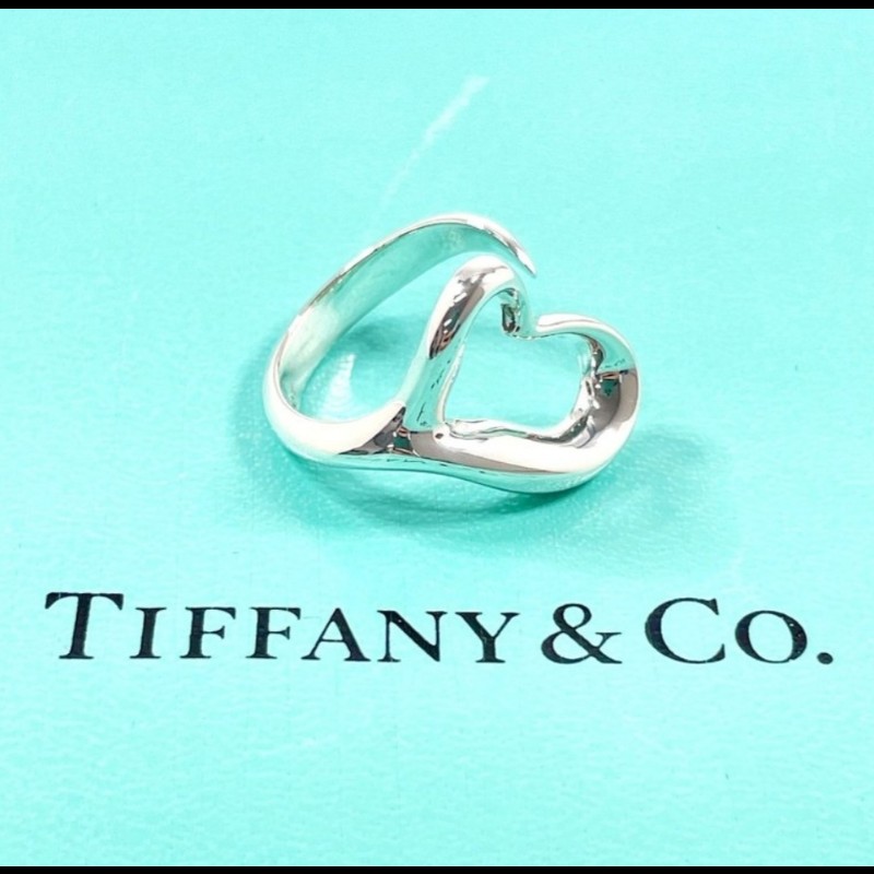 Tiffany & Co Open heart 愛心戒指-1