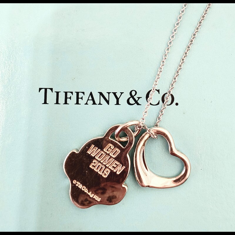 Tiffany & Co
Go Woman 2019名古屋女子馬拉松限量版櫻花愛心雙墬飾項鍊-6