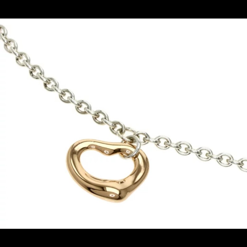 Tiffany & Co 18K金鏤空心形-5