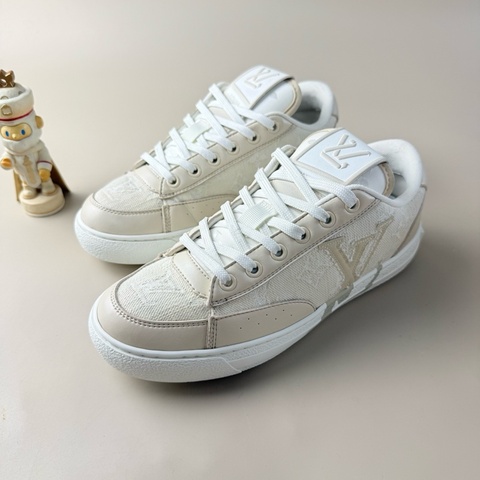 LV/路易威登 查理徽標系帶休閒鞋 35.5碼 99新