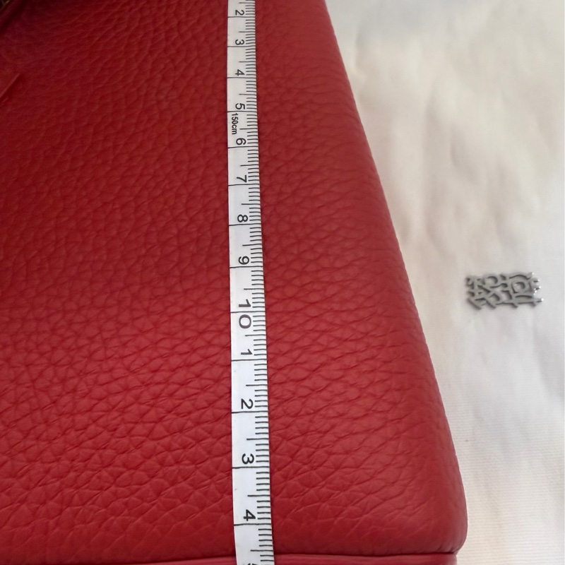 LV K00014 My Capucines 全皮革 紅色 兩用包-3