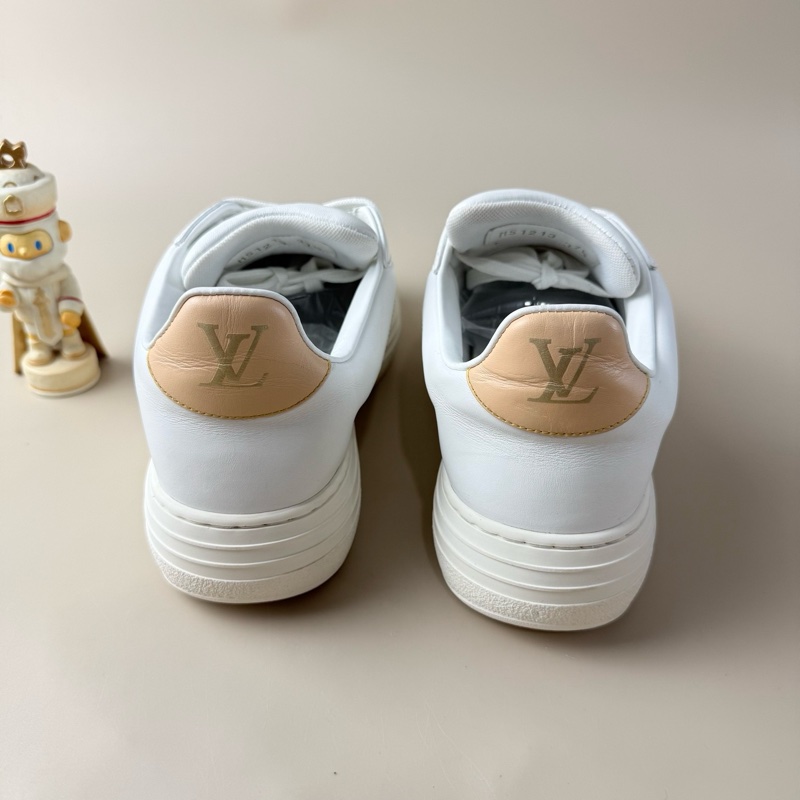 99新 LV/路易威登 老花滿印厚底雲朵鞋 37.5碼-2