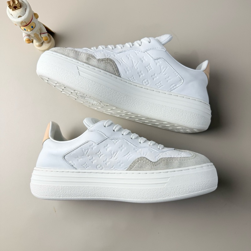 99新 LV/路易威登 老花滿印厚底雲朵鞋 37.5碼-5