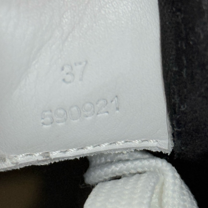 99新 Loewe/羅意威 黑白Runner系帶休閒鞋 37碼-3