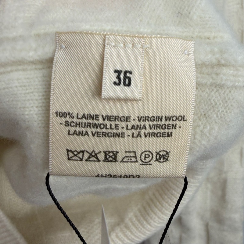 HERMES 長袖套頭羊毛衫  尺碼：36碼  98新-2