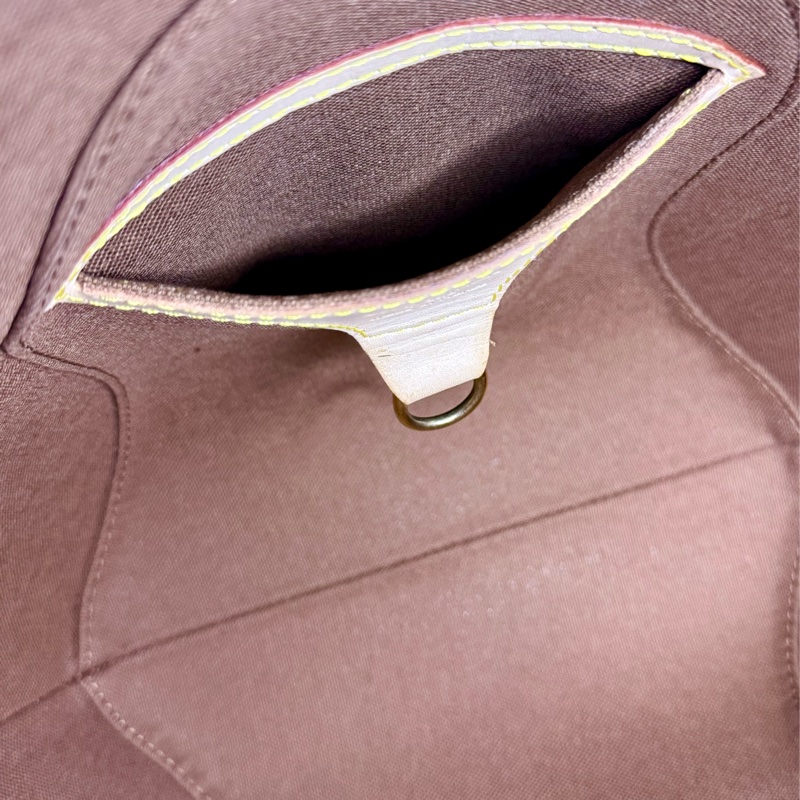 LV M51127 Ellipse PM 小款老花蚌殼包貝殼包手提包-18